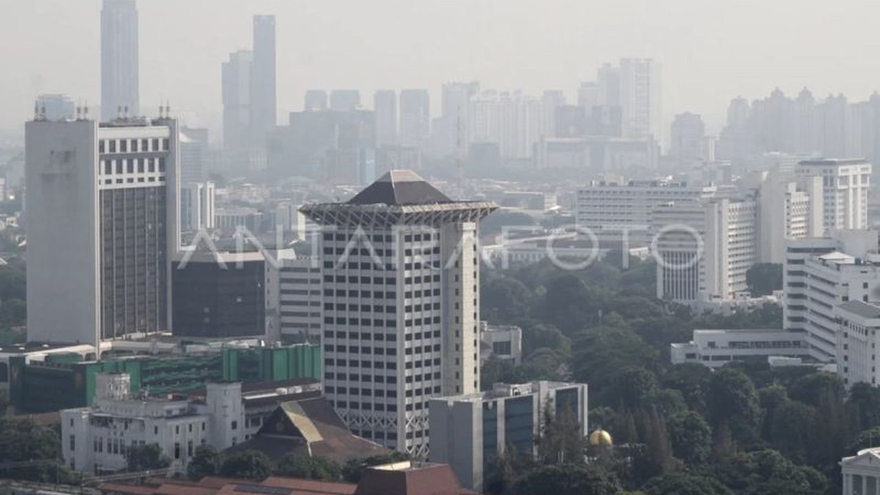 Kualitas Udara Jakarta Sedang, Peringkat 51 Terburuk di Dunia