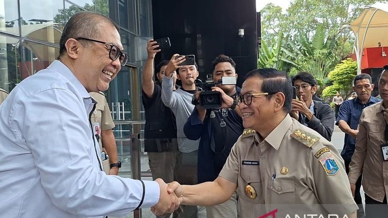 Gubernur DKI Jakarta, Pramono Anung Wibowo, mengunjungi KPK untuk membahas program pencegahan korupsi di Jakarta dan membangun kerjasama dengan aparat penegak hukum.