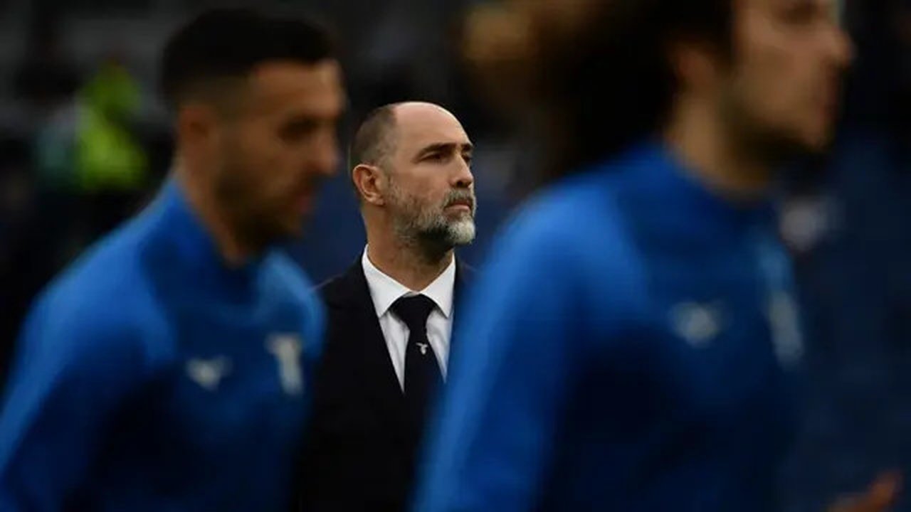 Pelatih kepala Lazio untuk Kroasia, Igor Tudor, terlihat sebelum pertandingan Serie A Italia antara Lazio dan Juventus di Stadion Olimpiade di Roma, pada tanggal 30 Maret 2024. (Filippo MO