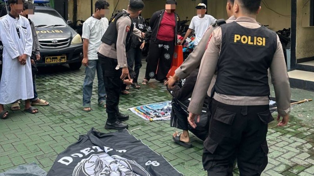 21 Remaja Ditangkap Polisi Karena Konvoi Liar di Jakpus