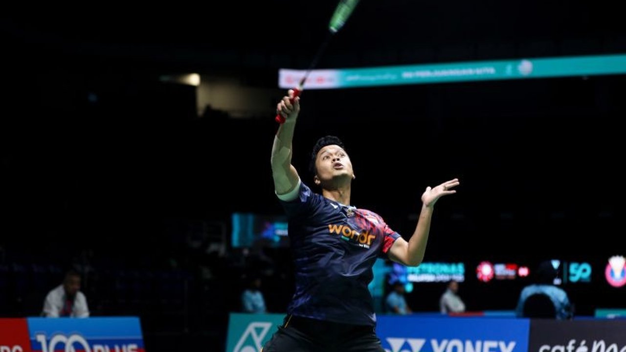 Anthony Sinisuka Ginting dipastikan absen di Kejuaraan Bulu Tangkis Asia 2025 karena cedera, Jonatan Christie, Chico Aura, dan Alwi Farhan akan mewakili Indonesia di sektor tunggal putra.