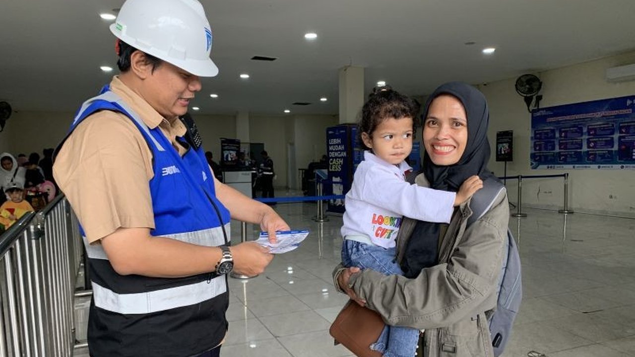 PT Pelni Cabang DKI Jakarta melaporkan puncak arus mudik Lebaran 2025 terjadi hari ini, Selasa, dengan KM Dobonsolo mengangkut 1.600 penumpang menuju Indonesia Timur.