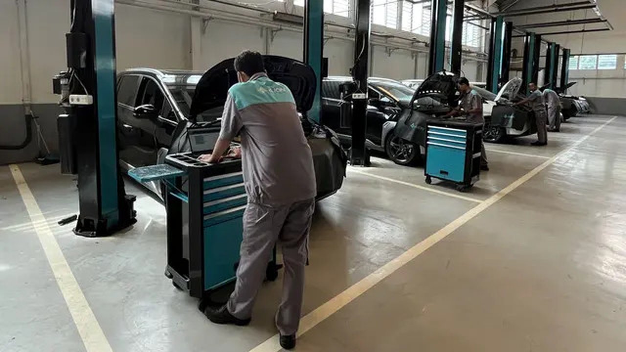 Bengkel resmi AION Indonesia tersebar di sejumlah wilayah Tanah Air.