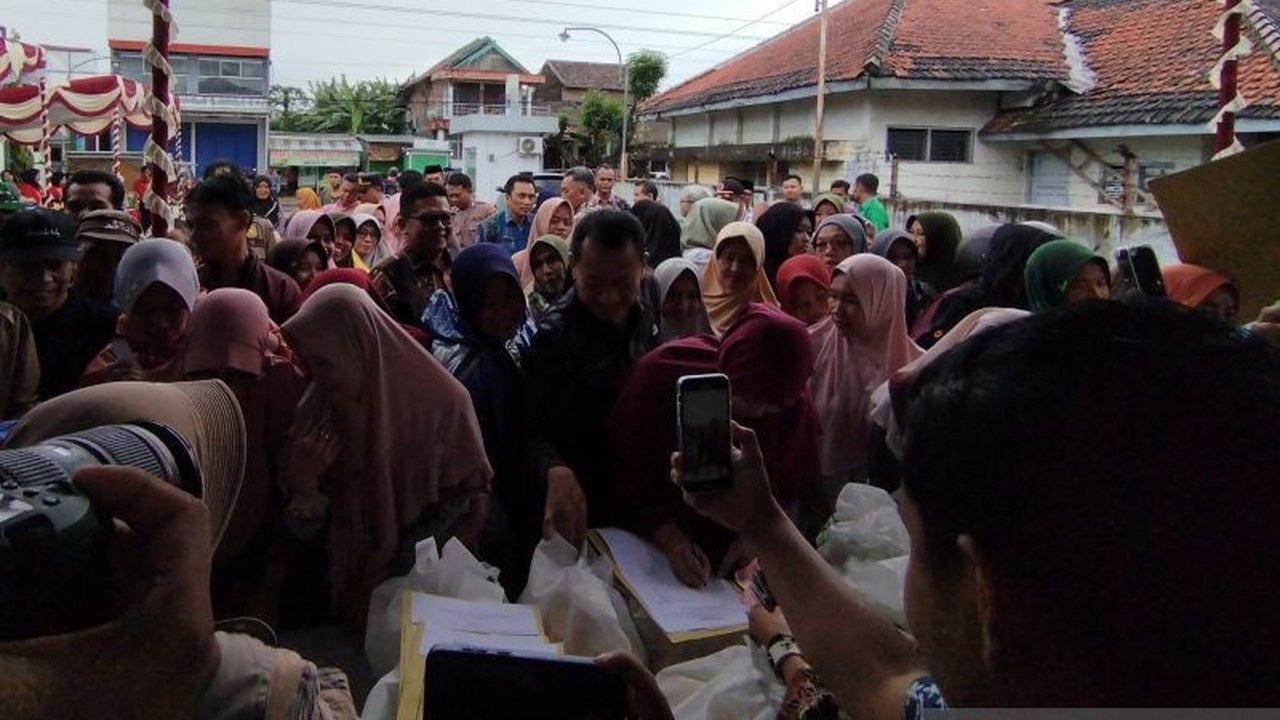 Pemkab Kudus Gelar Pasar Murah, 700 Paket Sembako Murah Siap Stabilkan Harga