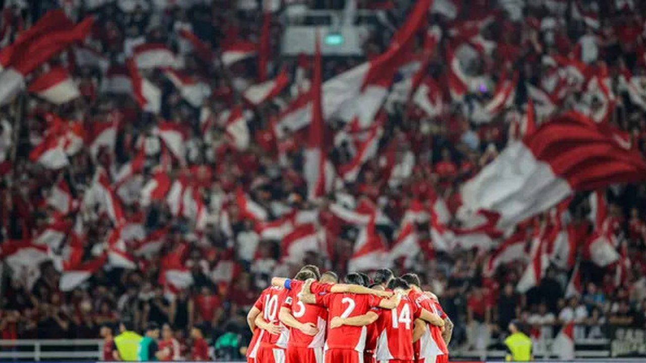 Timnas Indonesia Vs Bahrain pada matchday kedelapan Grup C putaran ketiga kualifikasi Piala Dunia 2026 zona Asia di SUGBK, Jakarta, Selasa (25-3-2025). (Bola.com/Bagaskara Lazuardi)