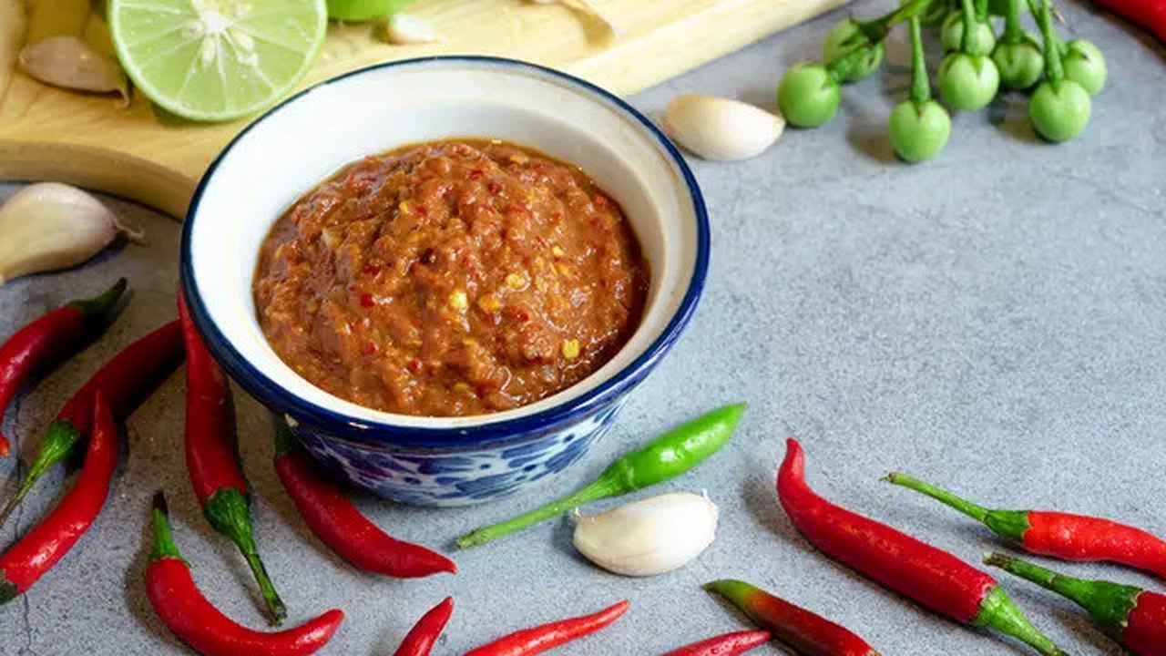 Ilustrasi sambal terasi/copyright freepik.com
