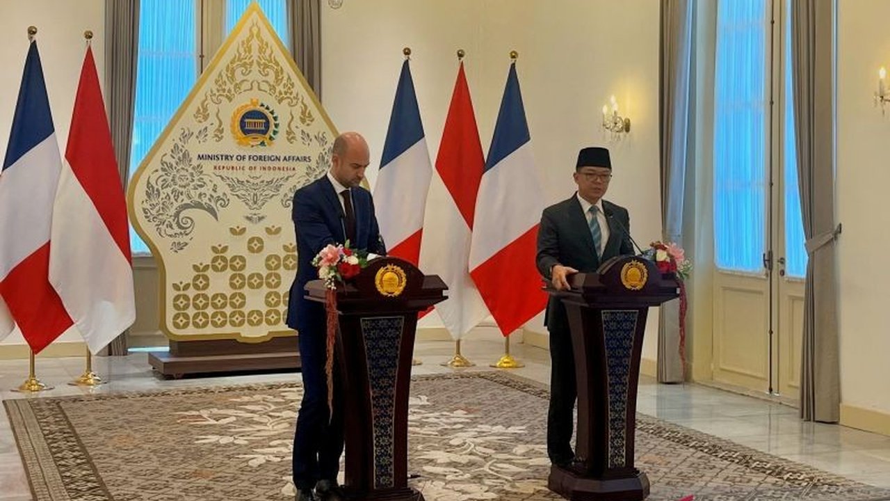 Menteri Luar Negeri RI dan Prancis sepakat tingkatkan kolaborasi ekonomi digital dan kreatif, termasuk pelatihan talenta digital dan investasi di berbagai sektor.