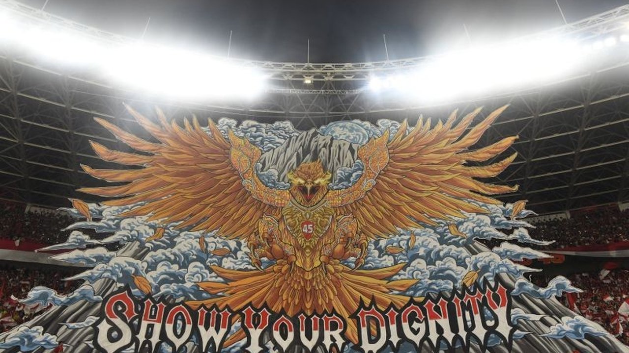 Koreografi Garuda bertema 