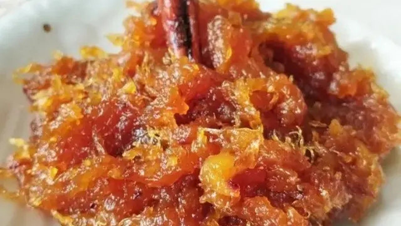 Resep selai nanas untuk isian nastar. (dok. Cookpad @Ambernitz)