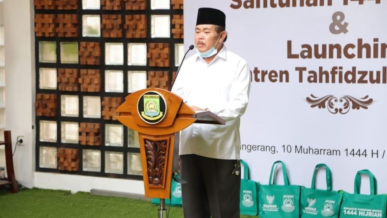 Baznas Kota Tangerang menyalurkan 1.380 paket sembako Ramadhan kepada mustahik di 13 kecamatan, berupa bahan pokok senilai Rp250.000 untuk meringankan beban masyarakat kurang mampu.