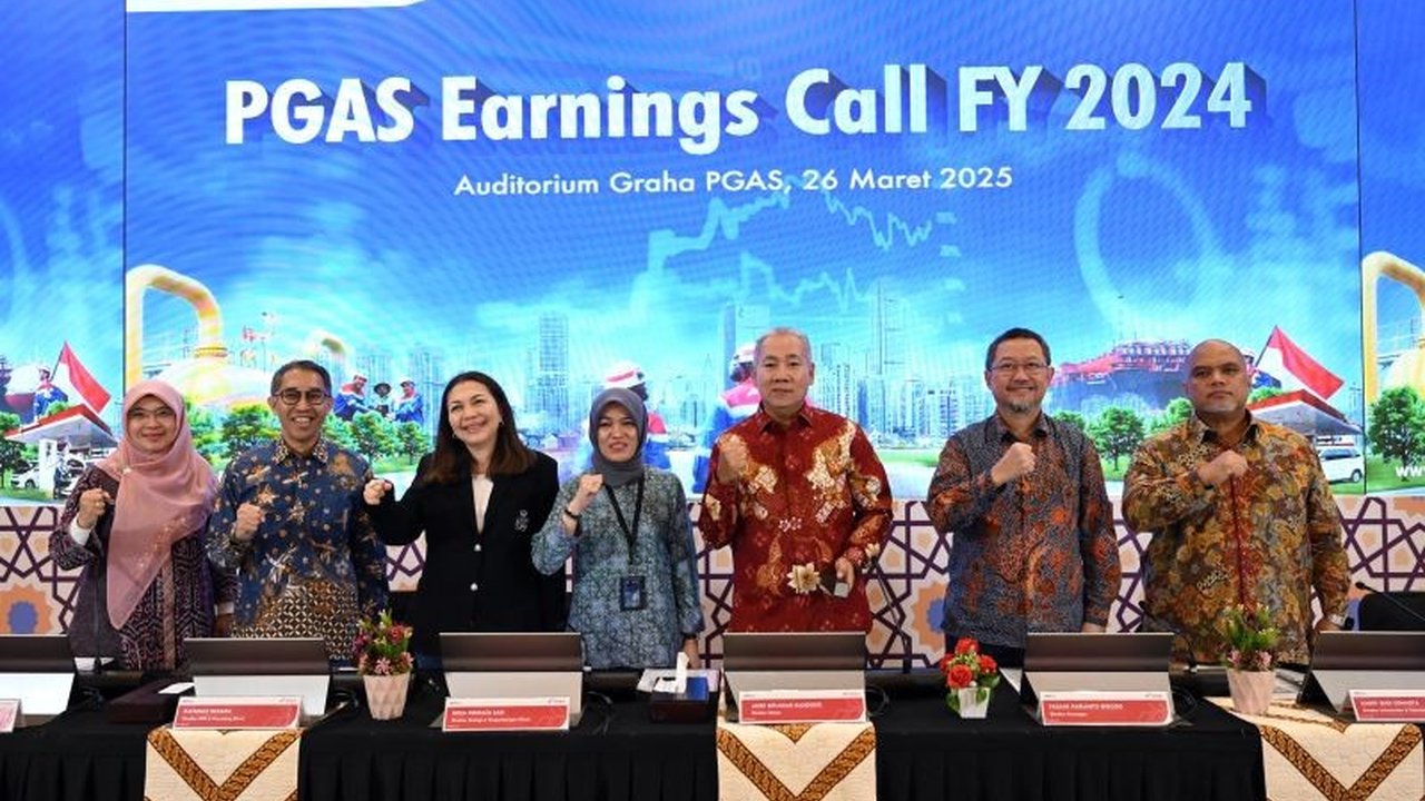 PT Perusahaan Gas Negara Tbk (PGN) membukukan kinerja positif pada tahun 2024, ditopang oleh optimalisasi infrastruktur gas bumi dan strategi keuangan yang efisien, menghasilkan pendapatan US$3,8 miliar.
