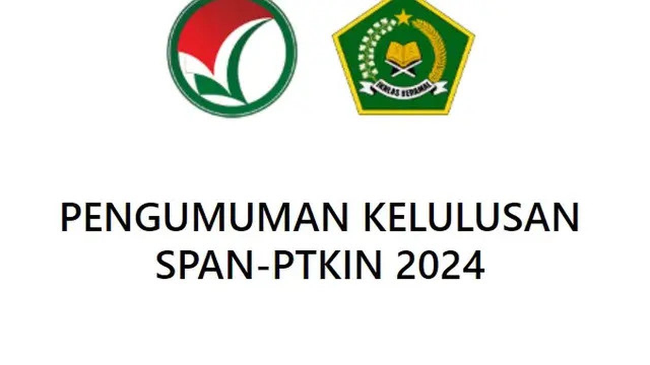 Pengumuman hasil SPAN-PTKIN 2024. (Liputan6.com/ Dok Ist)