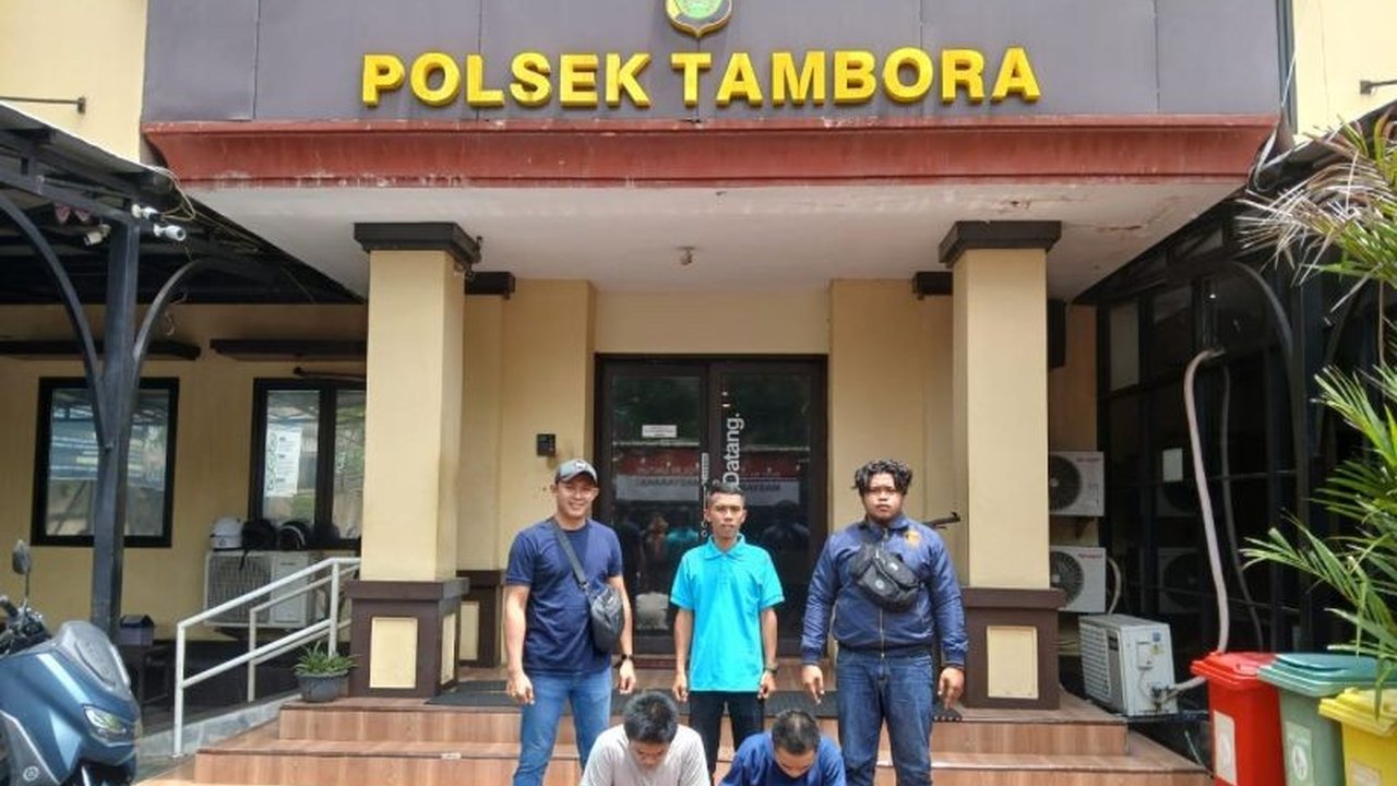Komplotan Pencuri Motor Tambora Terancam 12 Tahun Penjara