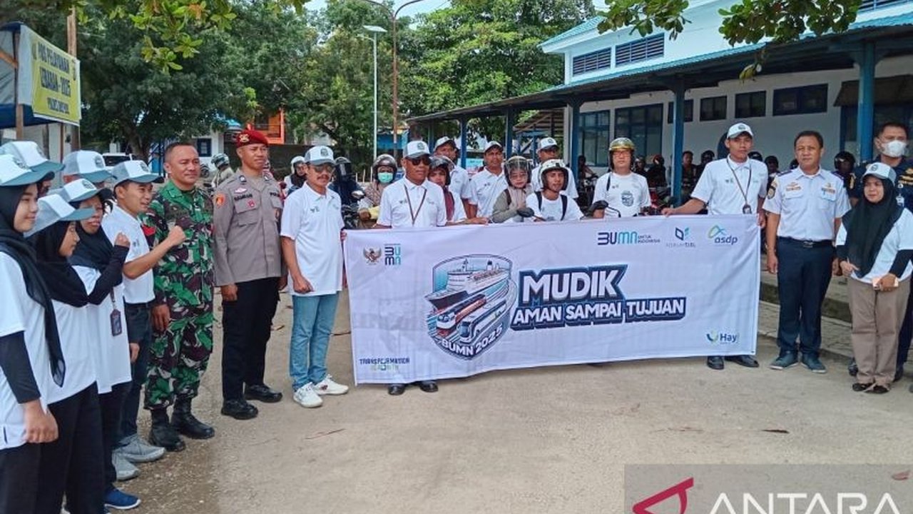 PT. ASDP Indonesia Ferry (Persero) Cabang Baubau telah memberangkatkan 197 sepeda motor dalam program mudik gratis Lebaran 2025, dengan total kuota 500 unit yang akan diberangkatkan hingga 30 Maret 2025.