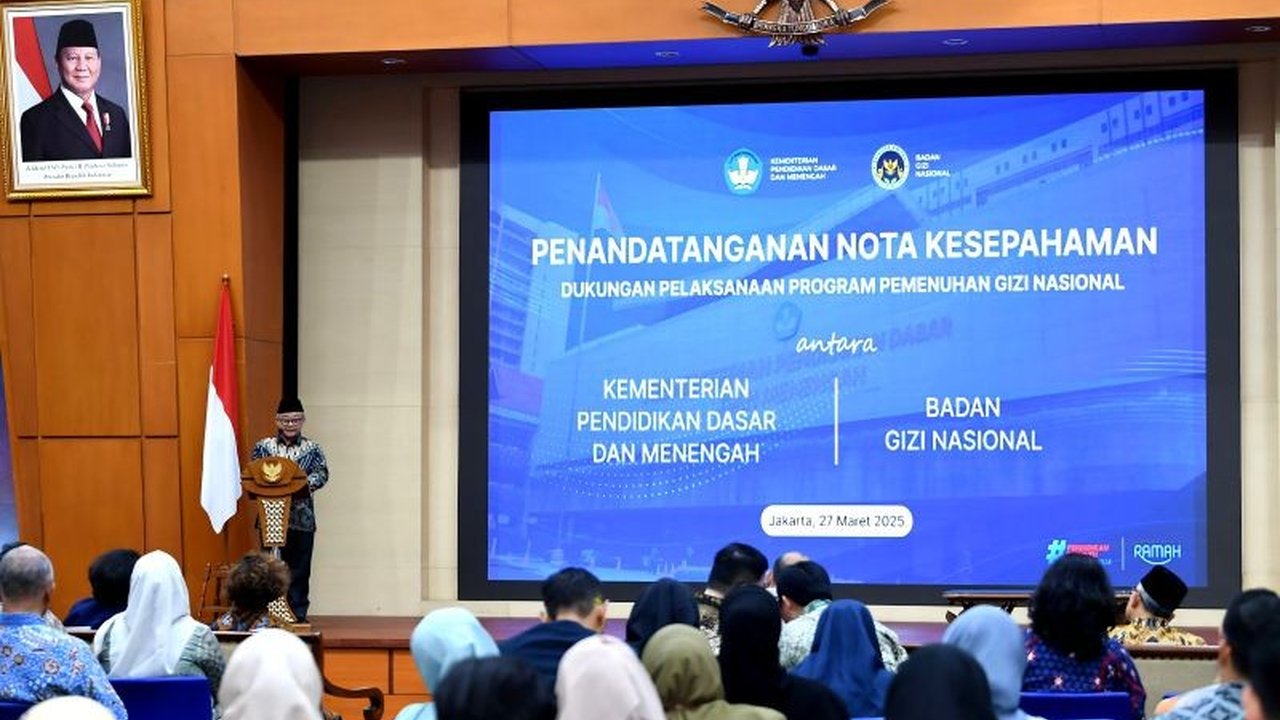 Sinergi Kemendikdasmen dan Badan Gizi Nasional: Menuju Generasi Emas 2045 yang Sehat dan Cerdas