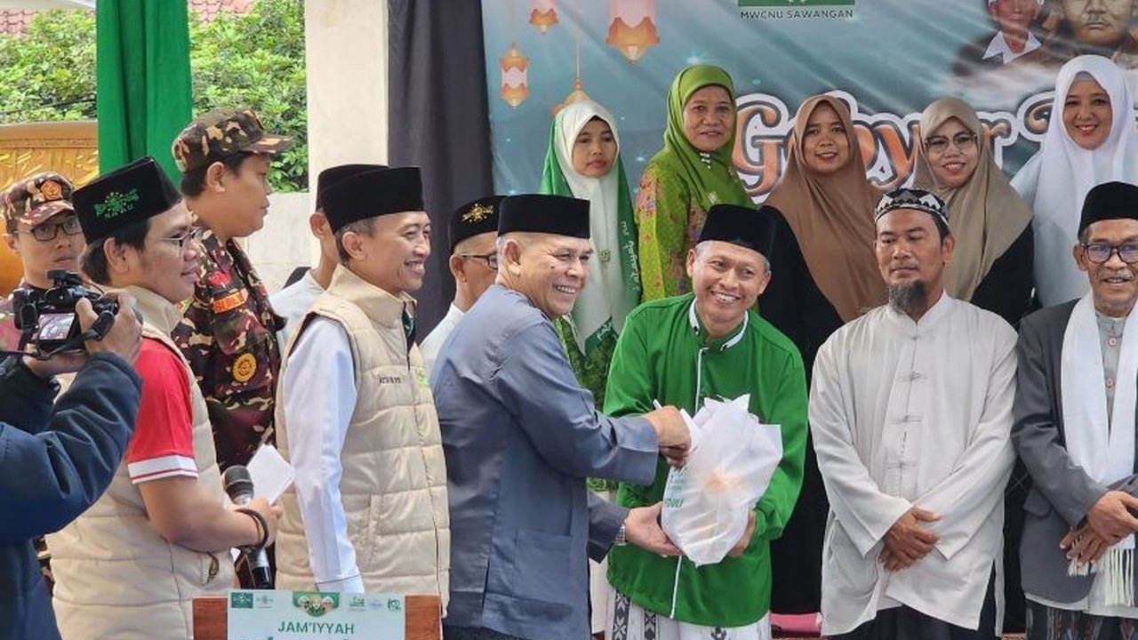 Lazisnu Depok Berbagi THR Rp50 Juta untuk 150 Guru Ngaji