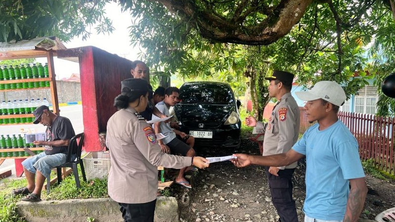 Polda Maluku gencar melakukan penyuluhan keamanan dan ketertiban masyarakat (Kamtibmas) di Desa Wayame dan Laha menjelang Idul Fitri untuk mencegah potensi gangguan keamanan.