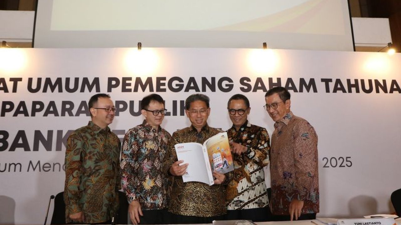 RUPST Bank Mega menyetujui dividen Rp1,05 triliun dari laba bersih Rp2,63 triliun di tahun 2024, serta mengumumkan rencana bisnis dan perubahan susunan direksi.