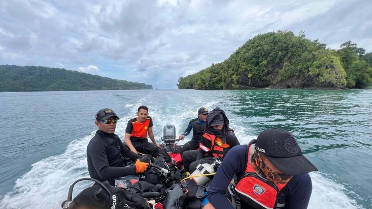 SAR Ternate Hentikan Pencarian Empat Korban Kapal Tenggelam di Perairan Ternate