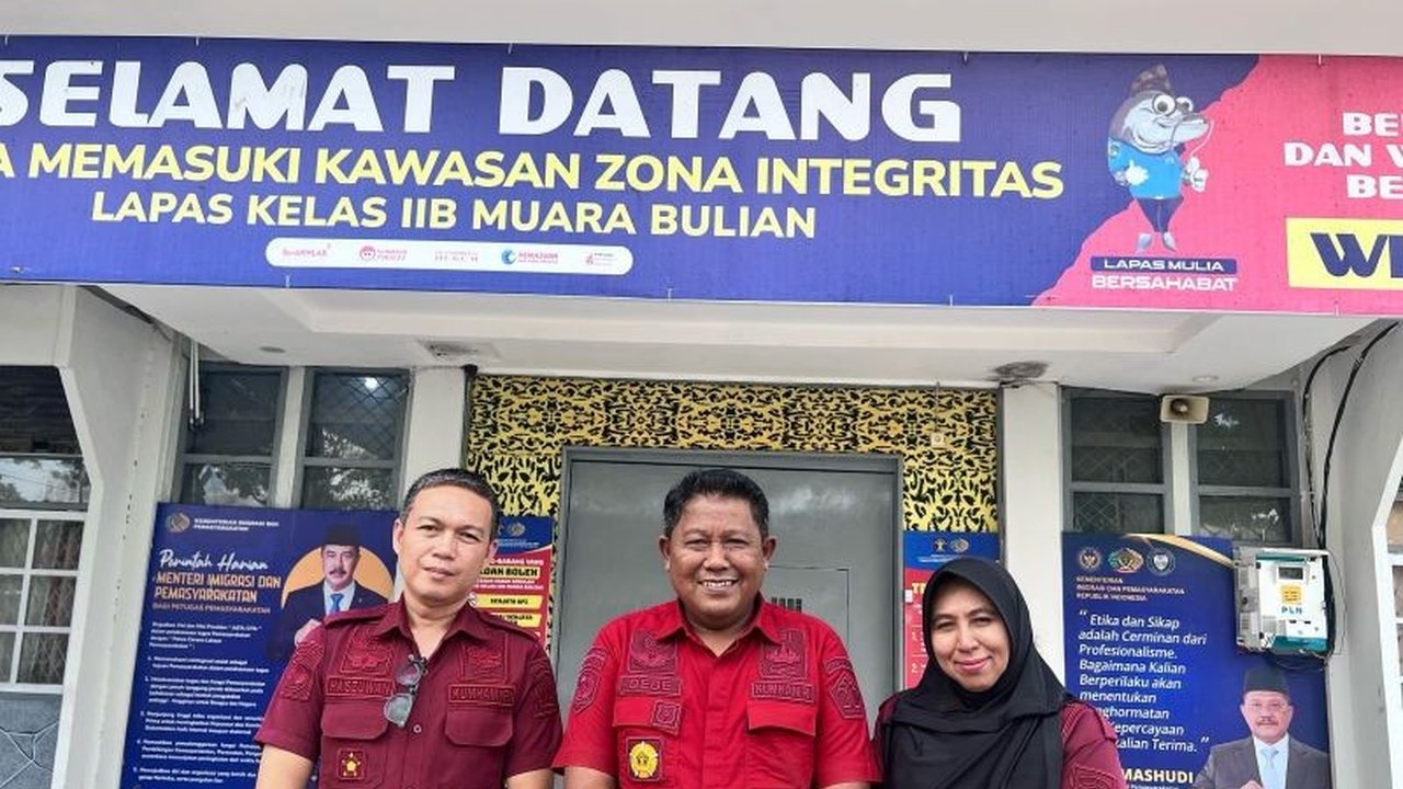 Sebanyak 254 warga binaan Lapas Kelas II B Muara Bulian, Jambi, menerima remisi khusus Idul Fitri 1446 H, dengan satu orang langsung bebas.
