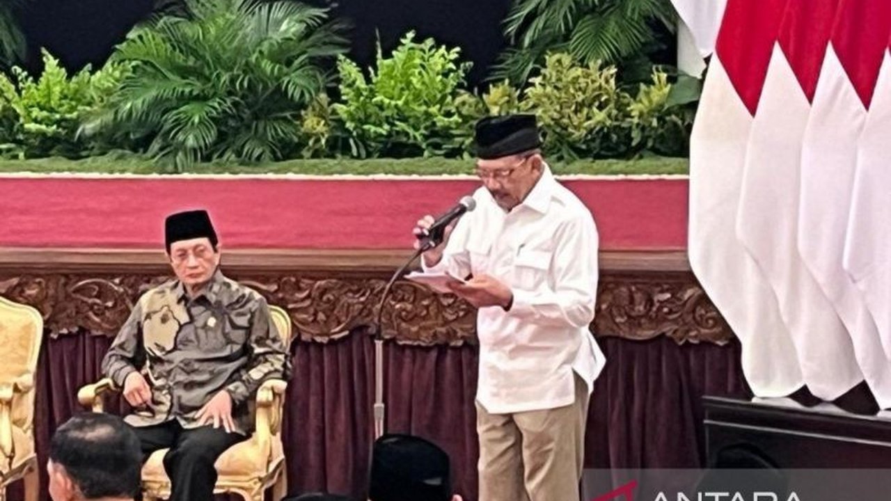 Ketua Baznas, Noor Achmad, tegaskan komitmen sinergi program Baznas dengan kebijakan pemerintah Presiden Prabowo Subianto dan Wapres Gibran Rakabuming Raka, demi mewujudkan generasi emas 2045.