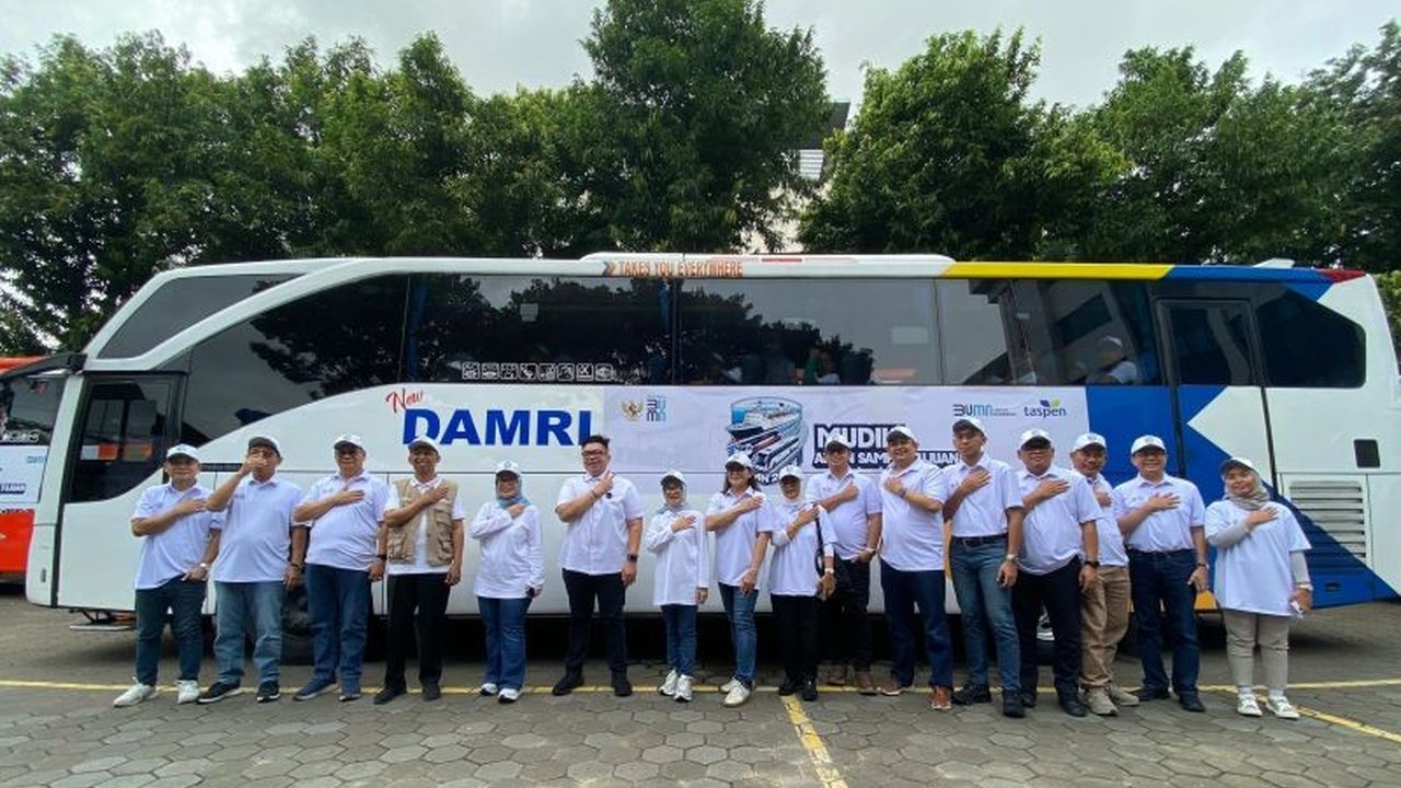 Taspen Life dukung program mudik gratis dengan menyediakan 6 bus dan asuransi kecelakaan bagi 680 pemudik, menjamin perjalanan aman dan nyaman hingga kampung halaman.
