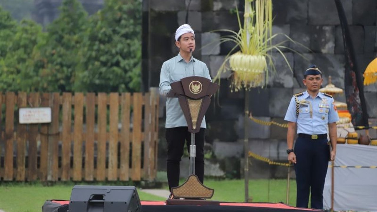 Wapres Gibran Sambut Nyepi di Candi Prambanan: Pesan Toleransi dan Jaga Kebersihan