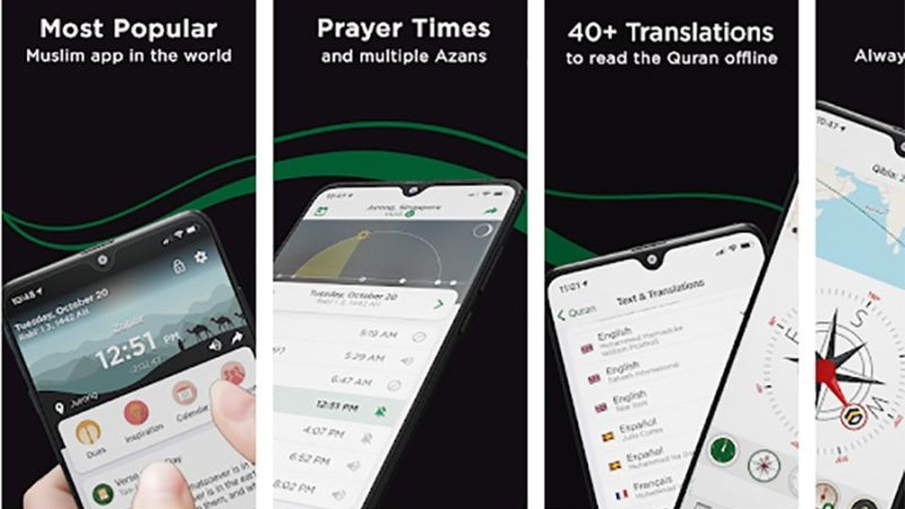 Jelang mudik Lebaran, berbagai aplikasi dan situs web siap membantu umat Muslim menjalankan ibadah dengan mudah, termasuk penunjuk arah kiblat dan jadwal shalat.