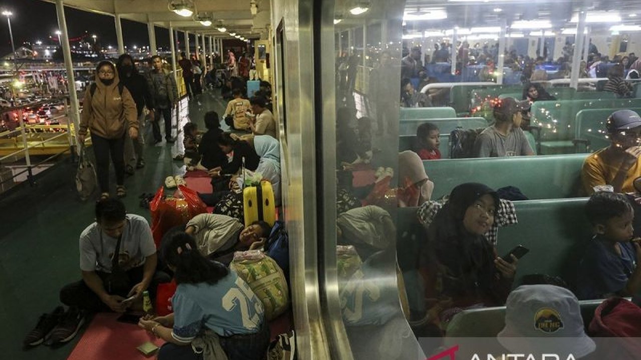 Penyeberangan Merak-Bakauheni Meningkat 8 Persen Jelang Lebaran