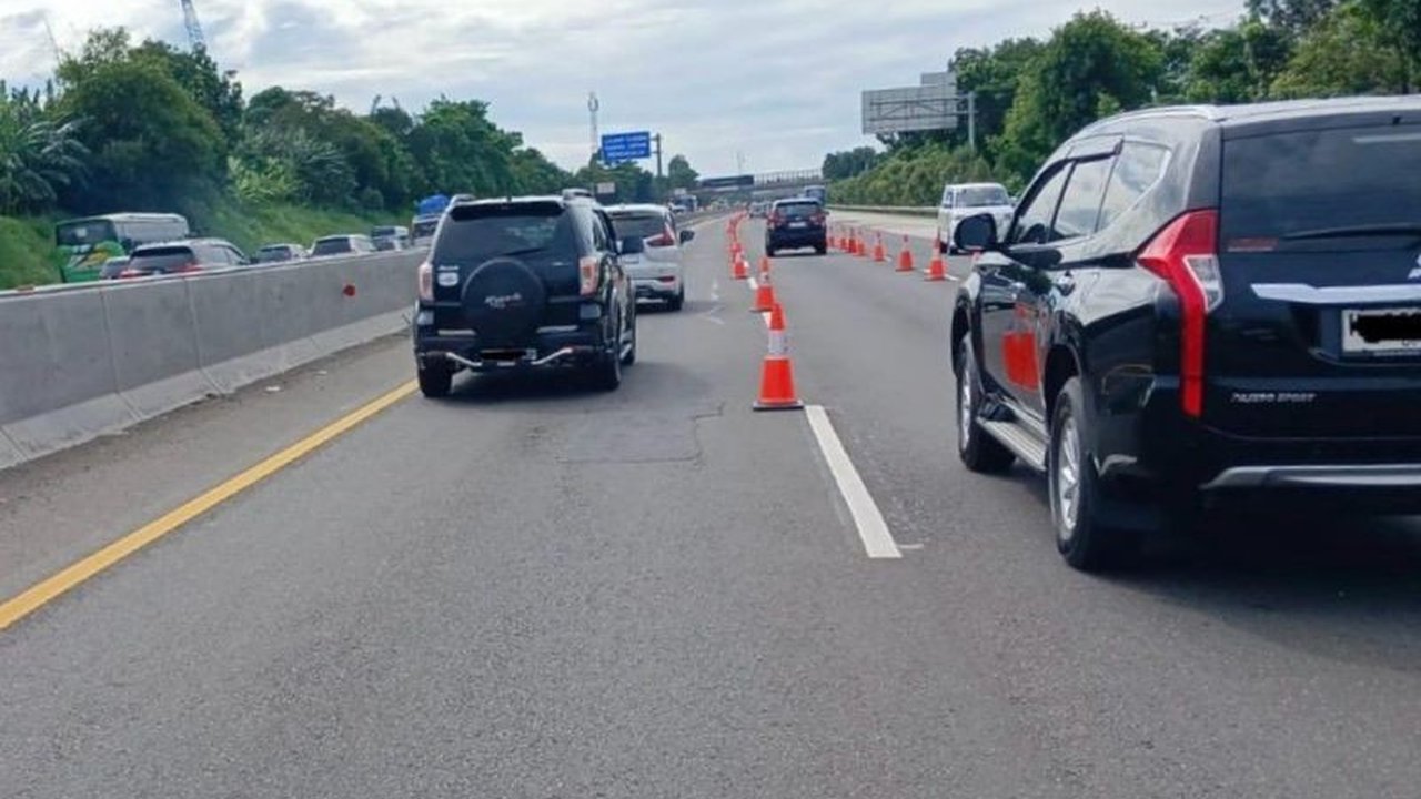 Tol Japek Berlakukan Buka Tutup Pintu Masuk Lawan Arah, Antisipasi Kemacetan Mudik
