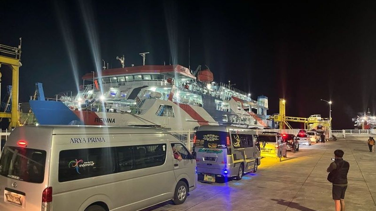 Puncak Arus Mudik di Bakauheni Tak Sesuai Prediksi, Penumpang Lebih Sedikit dari Perkiraan