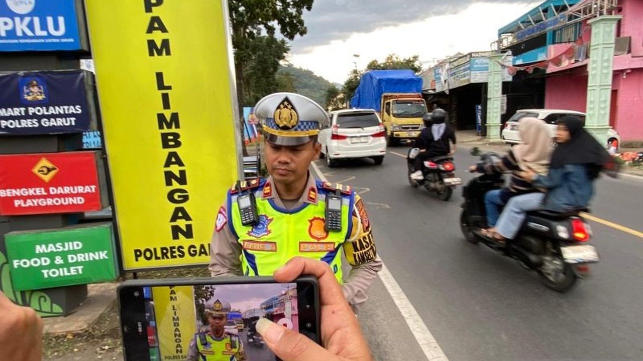 Puncak Arus Mudik Limbangan-Malangbong Sudah Terjadi, Polres Garut Siaga