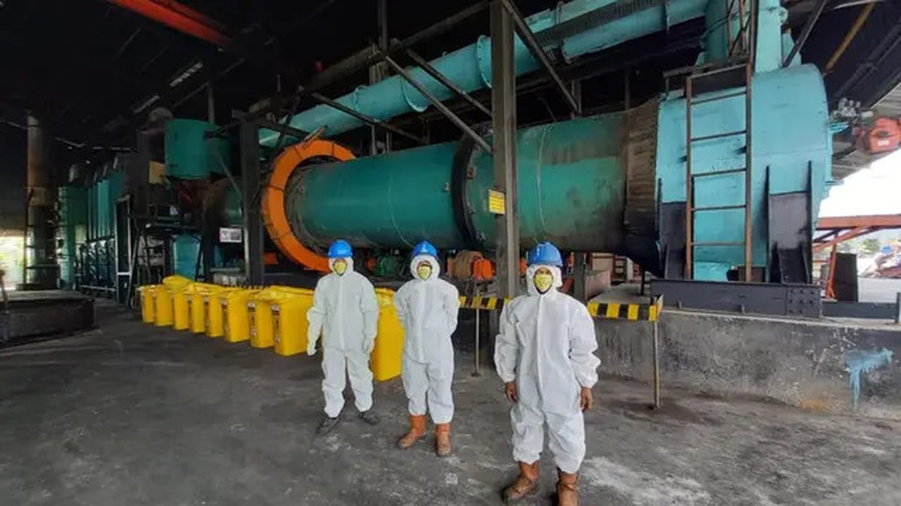 Pengelolaan limbah medis.