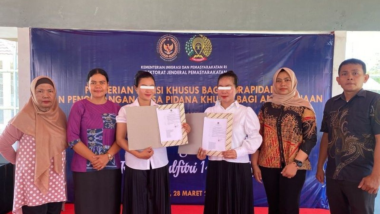 Sebanyak 113 warga binaan di Lapas Perempuan Kelas III Palu menerima remisi Idul Fitri 1444 H, sebagai apresiasi atas perilaku dan pembinaan selama menjalani masa pidana.