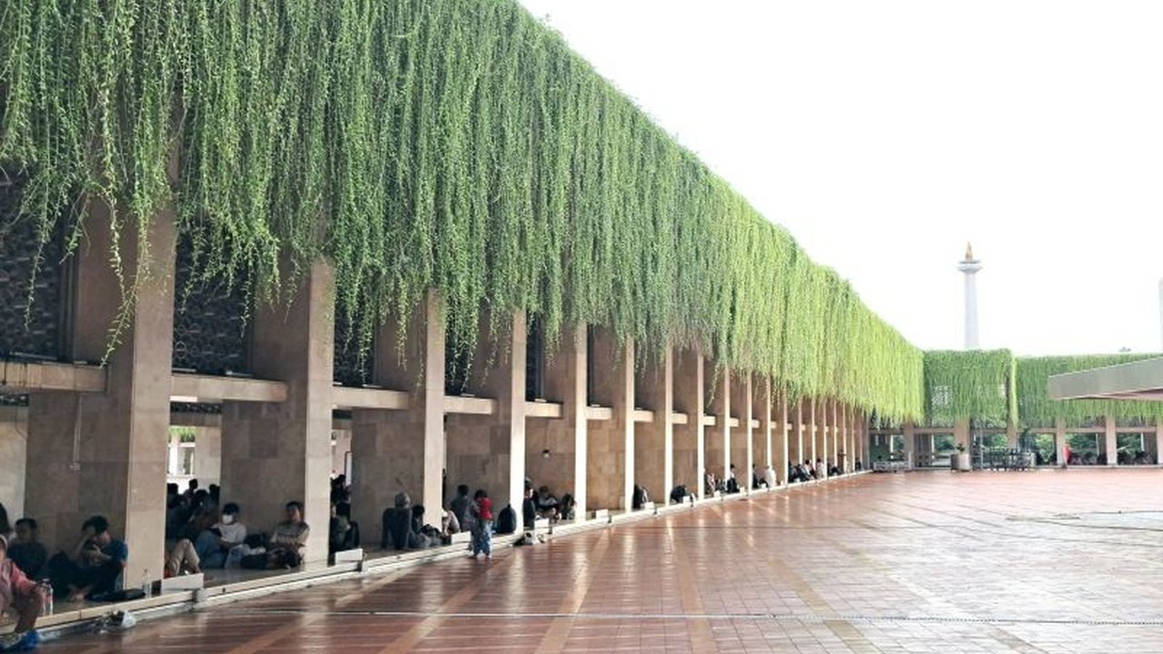 Presiden Prabowo dan Wapres Gibran Shalat Idul Fitri di Masjid Istiqlal