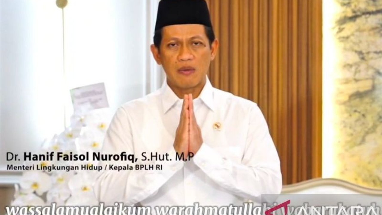 Menteri Lingkungan Hidup mengajak masyarakat untuk melanjutkan semangat Idul Fitri dalam menjaga kelestarian lingkungan dan mengurangi sampah demi masa depan yang lebih baik.