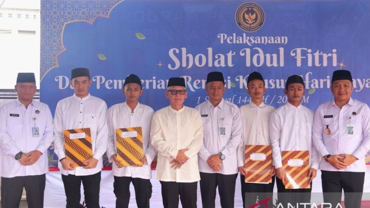 Sebanyak 8.065 warga binaan di lembaga pemasyarakatan DKI Jakarta menerima remisi Hari Raya Nyepi dan Idul Fitri 2025, sebagai bentuk apresiasi atas perubahan perilaku positif mereka.