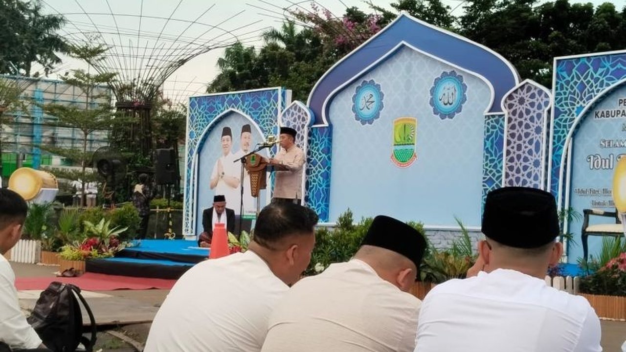 Bupati Karawang Ajak Warga Gotong Royong Bangun Daerah di Momentum Lebaran