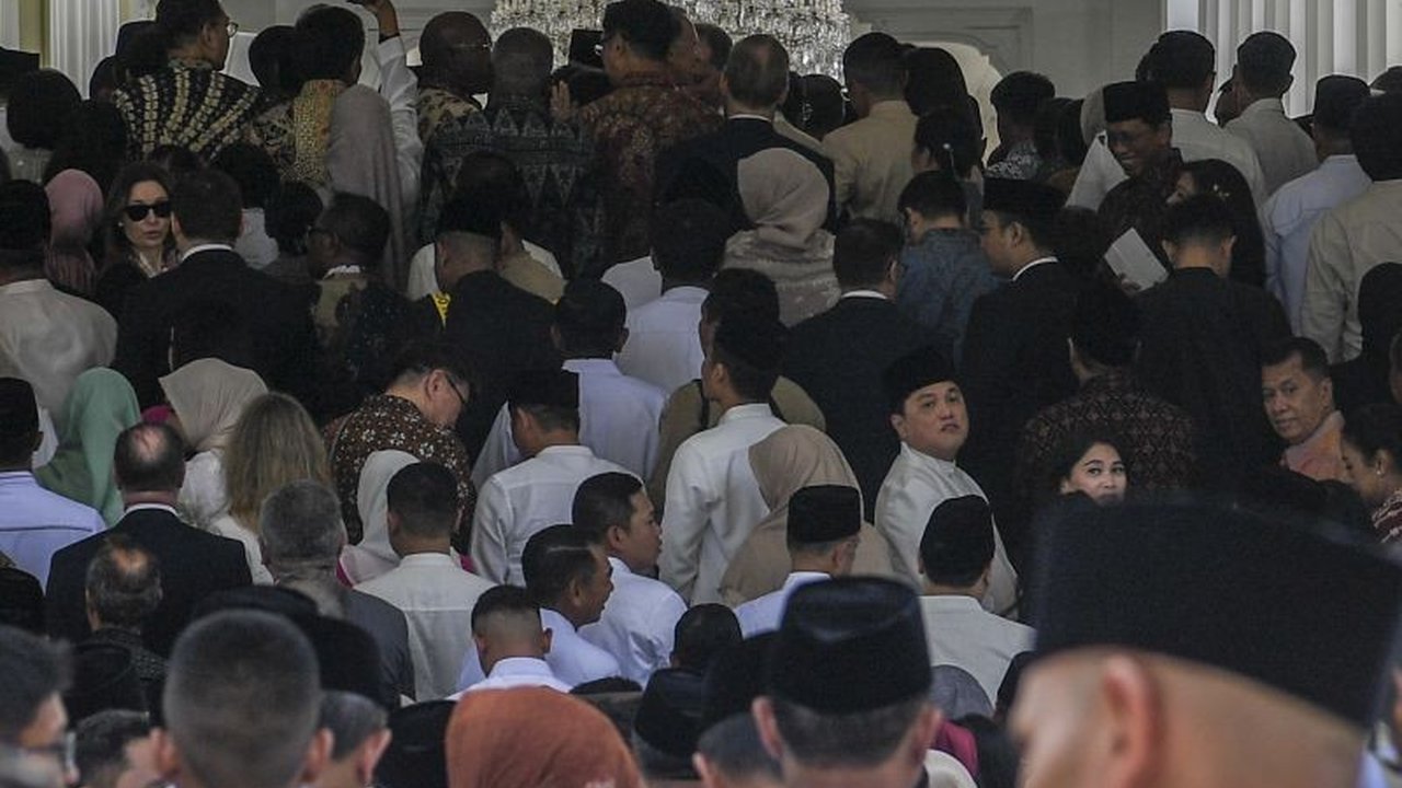Silaturahmi Lebaran: Presiden Prabowo Subianto Gelar Open House di Istana Merdeka