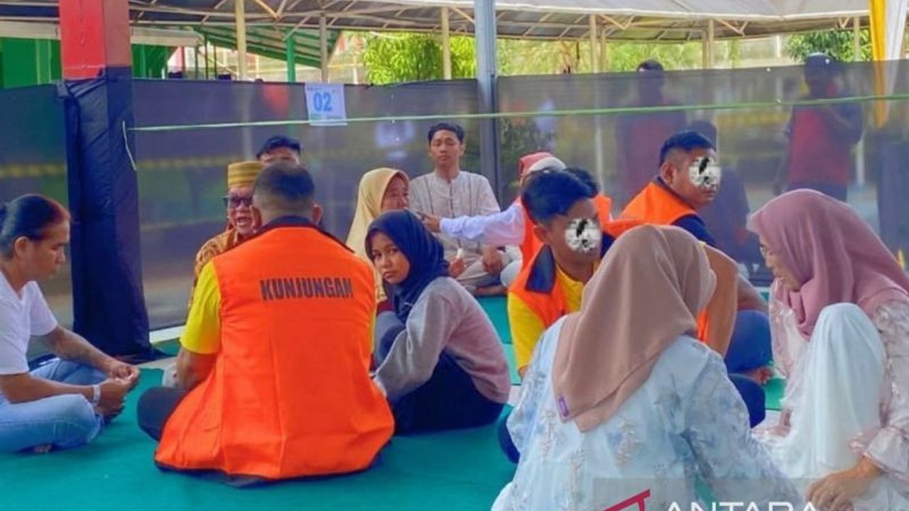 Rindu Lebaran: Keluarga Napi Samarinda Melepas Kangen di Hari Raya