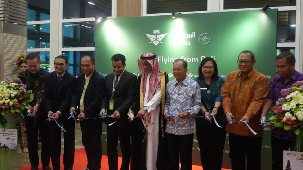 Maskapai Saudia Airlines Hubungkan Bali-Arab Saudi, Dorong Pariwisata Pulau Dewata