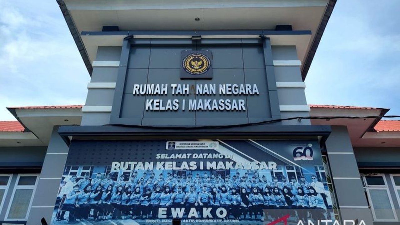 Rutan Makassar Dipadati 8.230 Pembesuk di H+1 Lebaran: Suasana Haru Keluarga yang Dirindukan