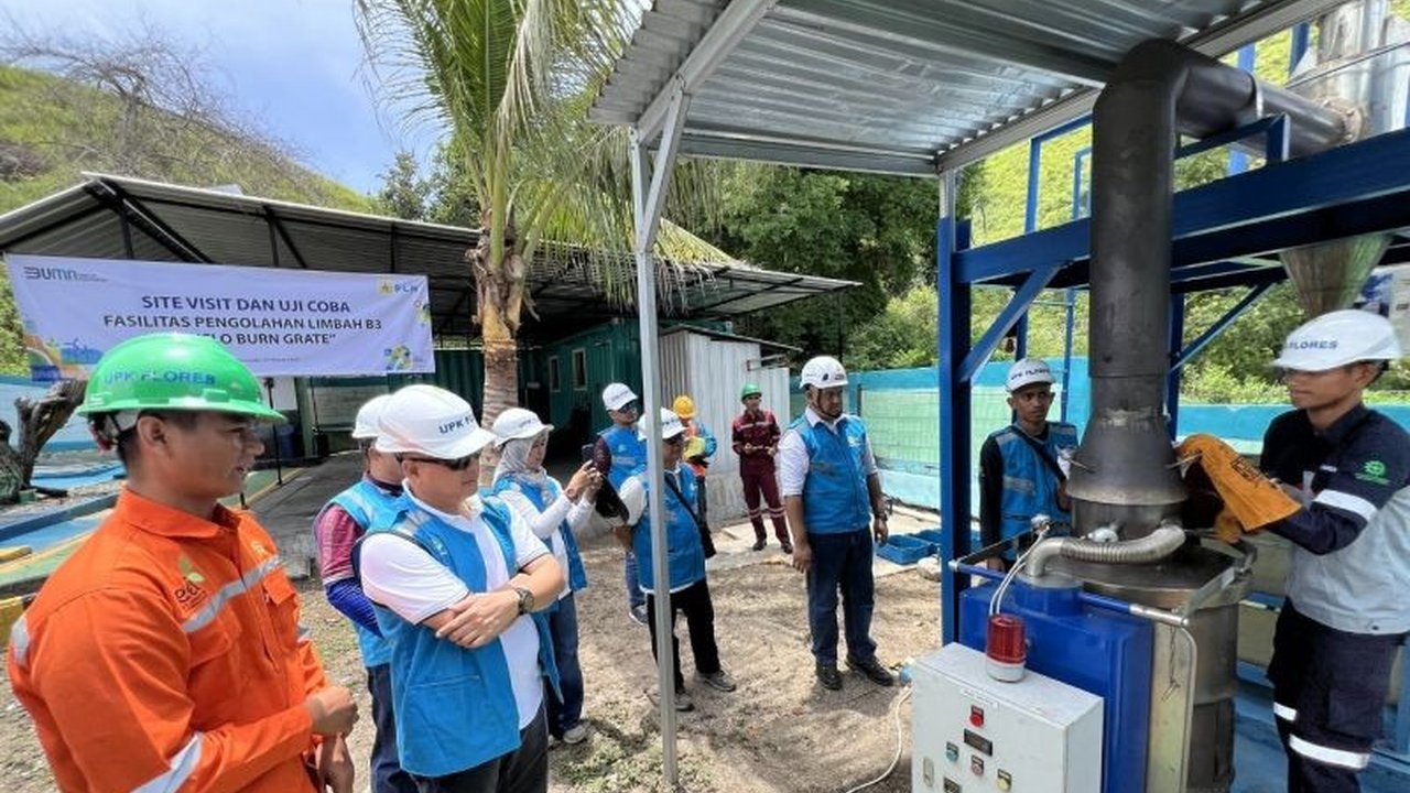 PLTD Komodo di Labuan Bajo, Nusa Tenggara Timur, mulai uji coba insinerator ramah lingkungan untuk pengelolaan limbah operasional yang lebih efisien dan berkelanjutan.