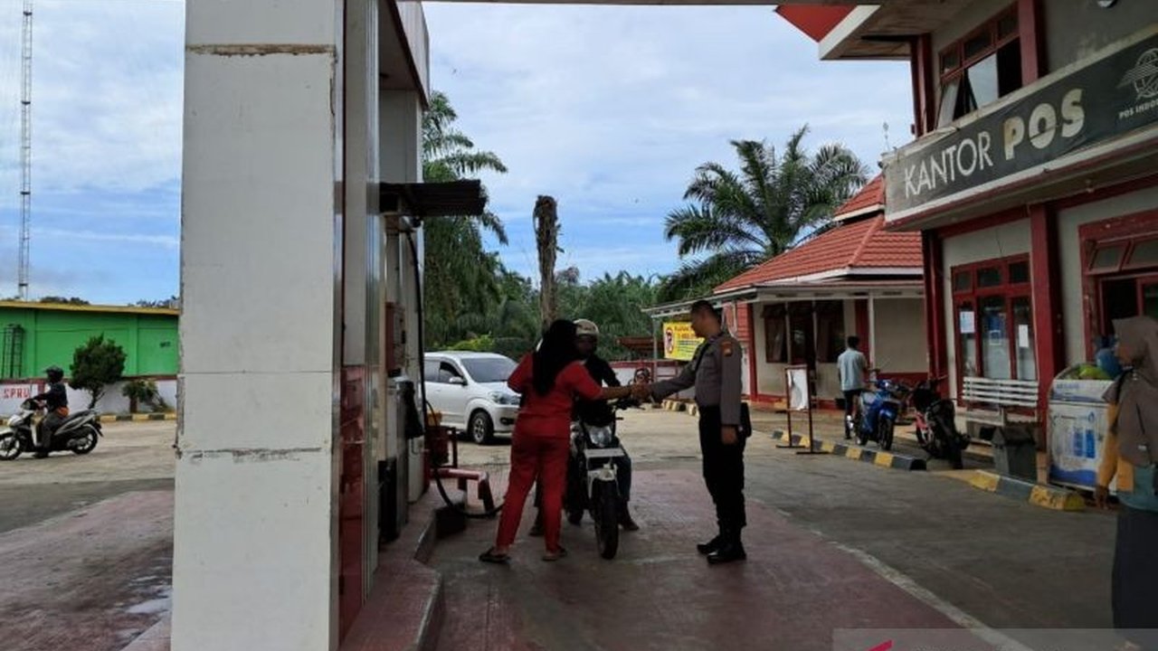 Polres Mukomuko Cek Stok BBM Jelang Mudik Lebaran 2025