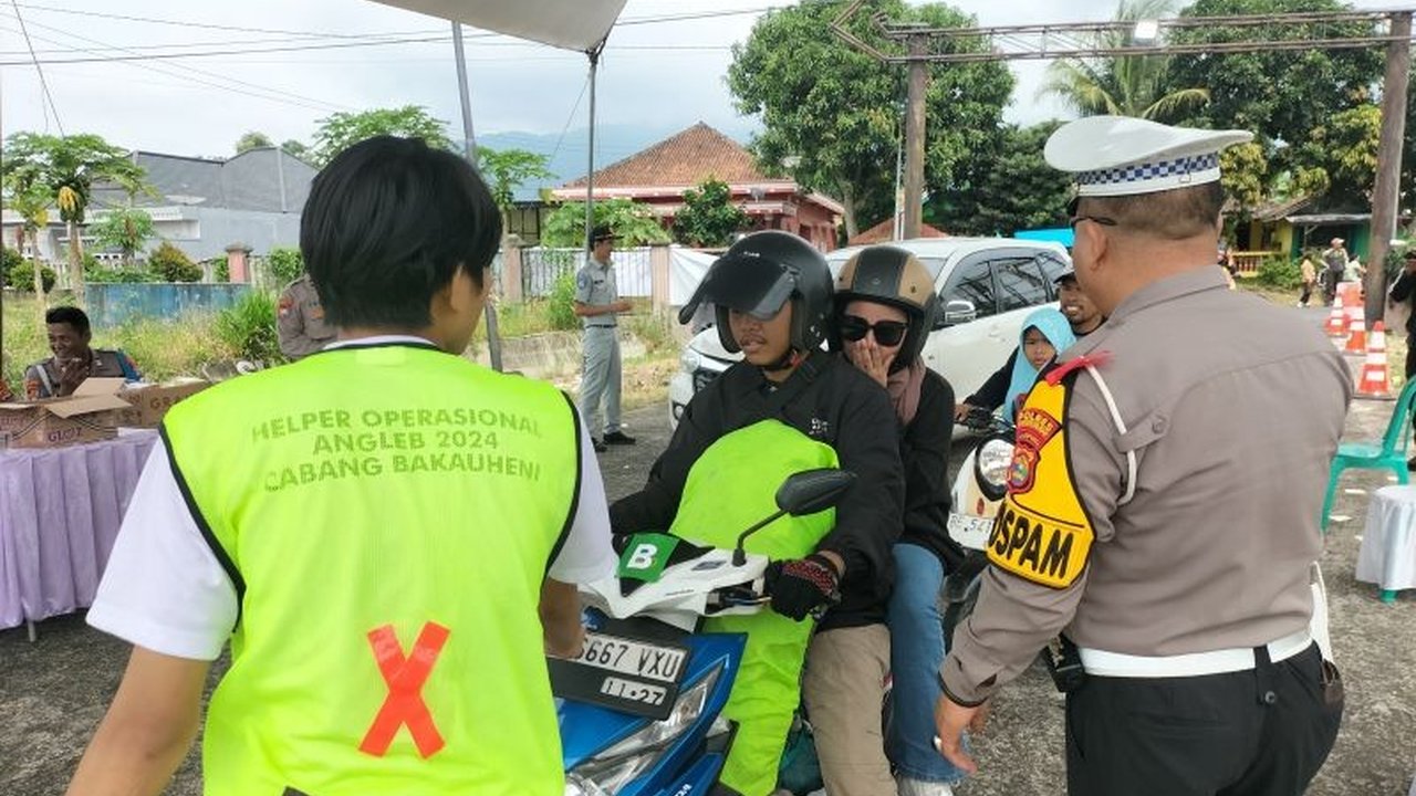Polres Lampung Selatan Terapkan Rekayasa Lalu Lintas Antisipasi Lonjakan Arus Balik Pemudik Lebaran 2025