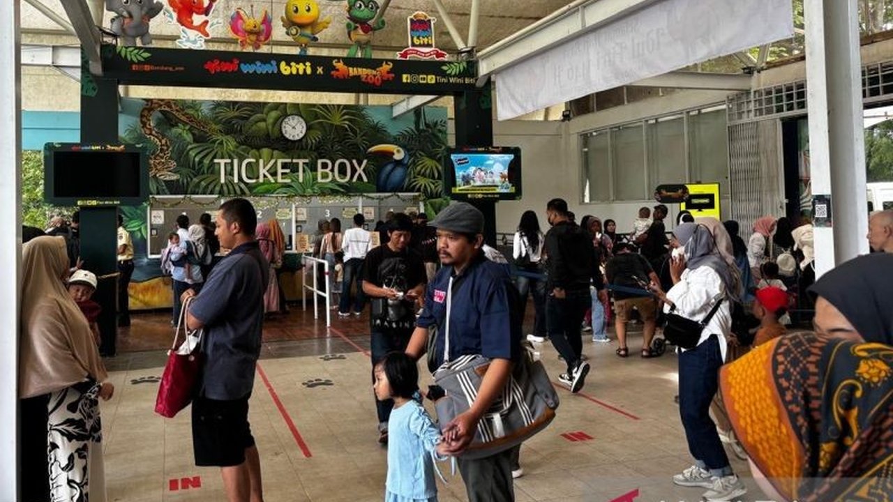 Bandung Zoo Catat Lonjakan Pengunjung 70 Persen Selama Libur Lebaran