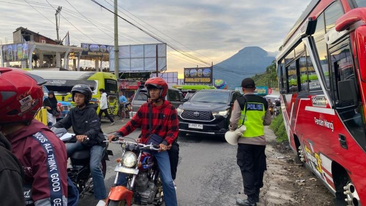 Sistem Satu Arah Diterapkan di Jalur Wisata Dieng Antisipasi Lonjakan Wisatawan Lebaran
