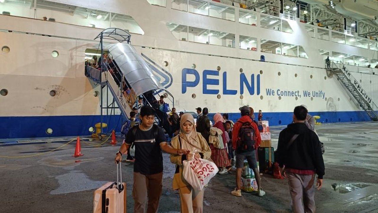 KM Kelud Angkut 2.022 Penumpang di Tanjung Priok, Arus Balik Lebaran 2025 Lancar