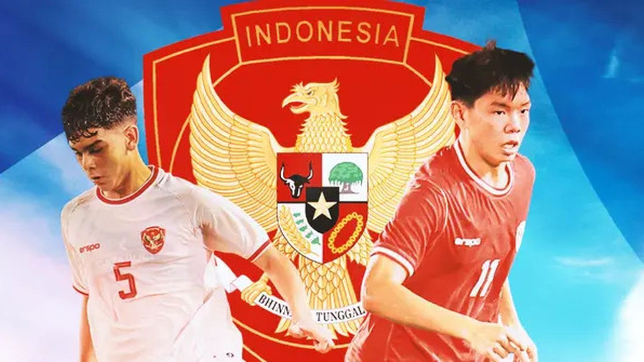 Timnas Indonesia U-17 - Matthew Baker dan Lucas Raphael Lee (Bola.com/Adreanus Titus)