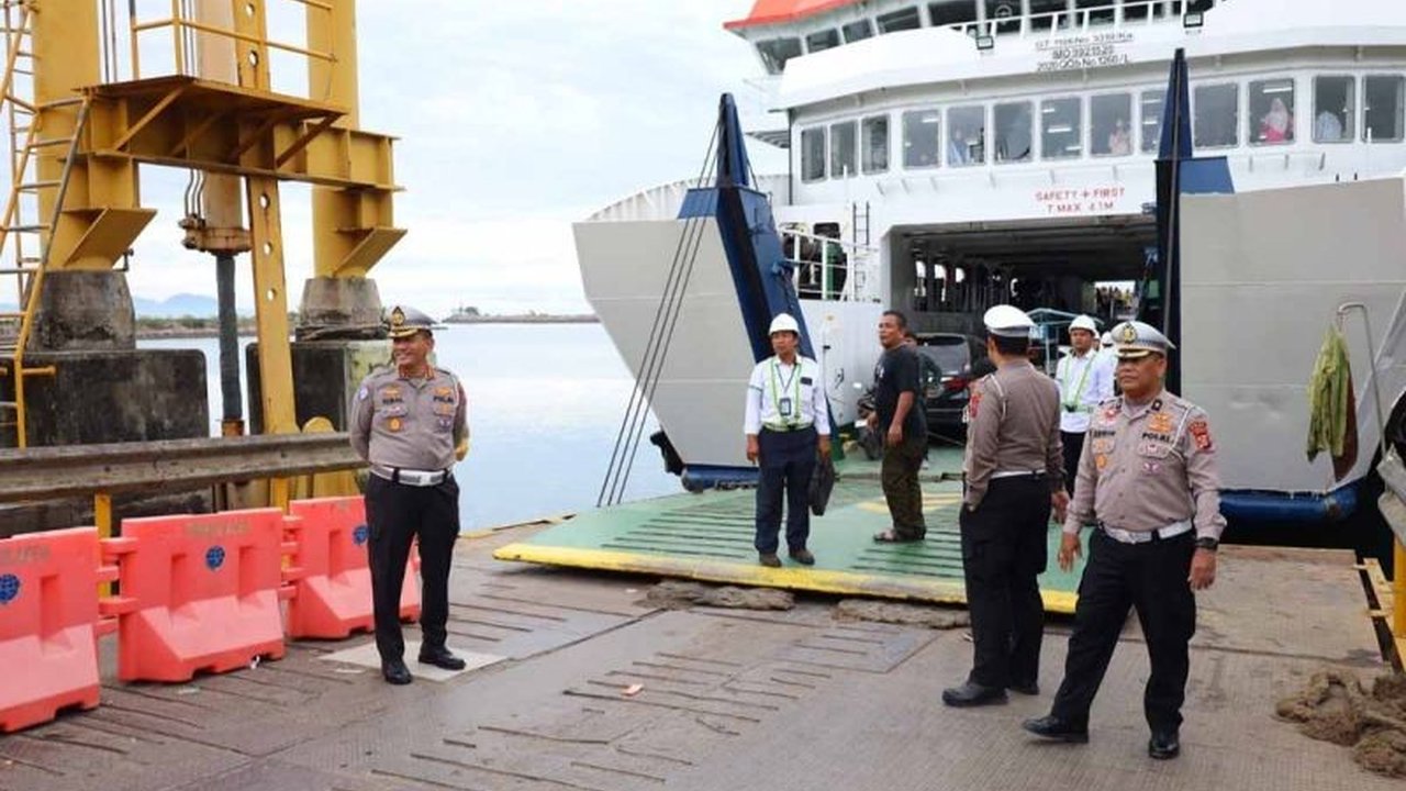 Satgasops Ketupat Seulawah 2025 Polda Aceh siapkan langkah antisipasi penumpukan penumpang di Pelabuhan Ulee Lheue, Banda Aceh, terutama wisatawan menuju Pulau Weh.
